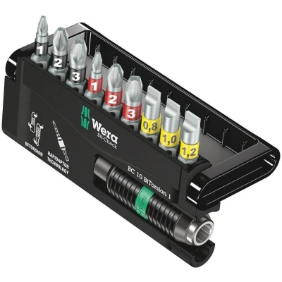 Afbeelding van Wera bitset 10 delig Bit Check 8700 9/BTZ