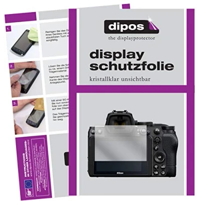 Afbeelding van dipos 6x Beschermfolie geschikt voor Nikon Z5 Krasbestendige &amp; heldere Screenprotector Ultra Thin