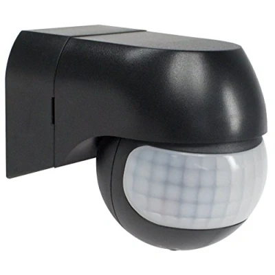 Afbeelding van AS Schwabe 43804 PIR bewegingsmelder Opbouw (op product), muur) 180 Zwart IP44