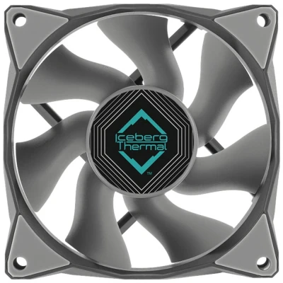 Afbeelding van Iceberg Thermal IceGALE Xtra 140 mm PWM kogellagers high performance ventilator, grijs