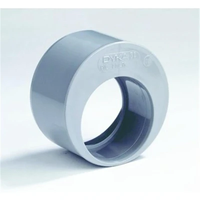 Afbeelding van PVC verloopring excentrisch, 75 x 50 mm (spie /