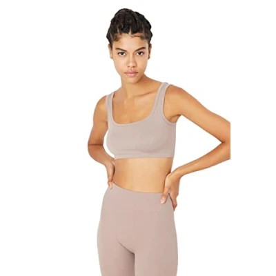 Afbeelding van Trendyol Mink naadloze/naadloze sportbeha met lichte ondersteuning/vormende TWOSS21SS0008