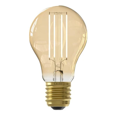 Afbeelding van Slimme lamp E27 Calex Smart Home Peer (LED, 7W, 806lm, 1800 3000K, Dimbaar, Goud)