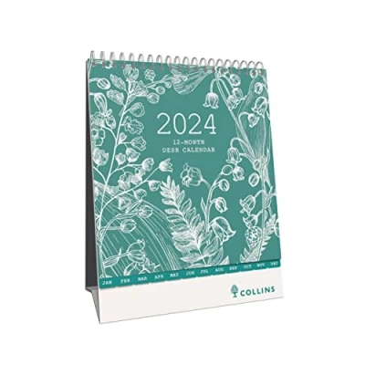 Afbeelding van Collins Tara 2024 Bureaukalender, lifestyleplanner en organizer voor kantoorwerk, persoonlijk thuis, januari tot december 2024, dagboek, wekelijks, TADC 24
