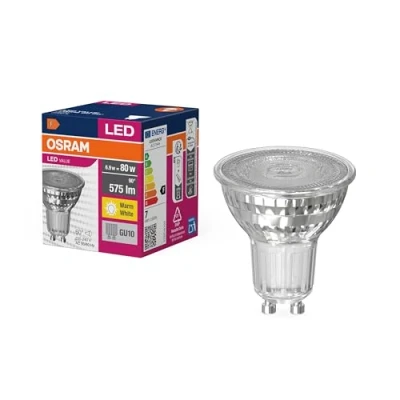 Afbeelding van OSRAM 4058075096769 LED lamp Energielabel F (A G) GU10 Reflector 6.9 W = 80 Warmwit (Ø x h) 50 mm 1 stuk(s)