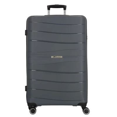 Afbeelding van cocoono Leon 4 wielen Trolley 76 cm Harde bagage TSA slot anthrazit