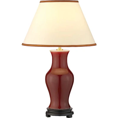 Afbeelding van Elstead Lighting LED Tafellamp Oxblood 1X E27 Max 60W