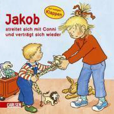 Afbeelding van Jakob Bücher: streitet sich mit Conni und verträgt wieder: lustigen Klappen