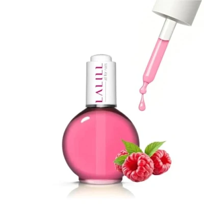 Afbeelding van LALILL Nail &amp; Cuticle Oil 75 ml Raspberry Care for Nails Cuticles Manicure Design Hands and Feet