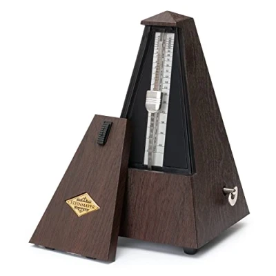 Afbeelding van Steinmayer M 03G Metronoom met Bel Bruin