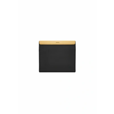 Afbeelding van Fossil Small Portemonnee, Dames, Maat: One Size, Black