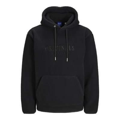 Afbeelding van Jack &amp; Jones Jorfrederiksberg Teddy Fleece trui, Heren, Maat: XS, Black