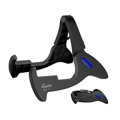 Afbeelding van Universele Gitaar Stand Folding Guitto Statief Verstelbare A Frame voor Akoestische en Elektrische Gitaren Instrumentenhouder alle Klassieke Bas Reizen GGS 01