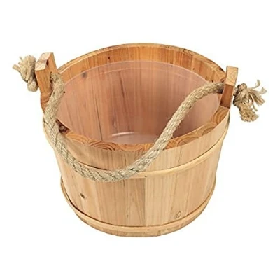 Afbeelding van Croll &amp; Denecke Saunabak van hout, diameter 28 cm