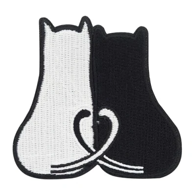 Afbeelding van Finally Home Patch om op te strijken Cat Love kattenpatches, opstrijkbaar, hartpatches, patches, kat