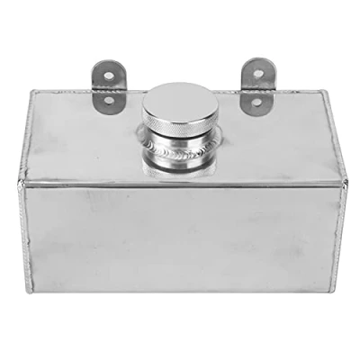 Afbeelding van Ruitensproeierfles, Universele Aluminium Ruitensproeierreservoirfles 2L Gepolijste Intercooler sproeitank Auto onderdelen