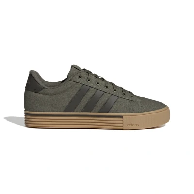 Afbeelding van adidas Unisex Daily 4.0 lage schoenen zonder voetbal, Olive Strata Shadow Olijfgom 3, 36 EU