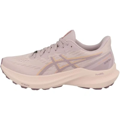Afbeelding van Asics GT2000 12 GTX Stabiliteit hardloopschoenen, Dames, Maat: 42.5, Watershed rose stadium orange Kunststof