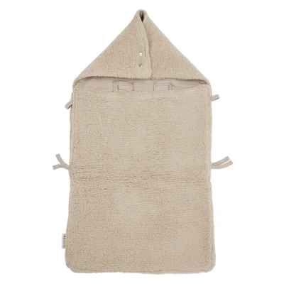 Afbeelding van Meyco teddy voetenzak beige