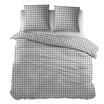 Afbeelding van Snoozing Chanel Dekbedovertrek Tweepersoons 200x200/220 cm Grey