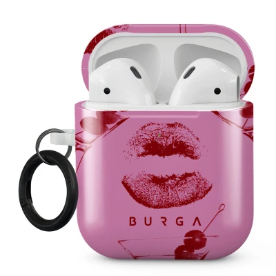 Afbeelding van Burga Apple AirPods 1 / 2 hoesje Hardcase Call me