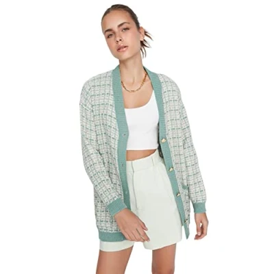 Afbeelding van Trendyol TWOAW21HI0250 Volwassenen Vrouwen Hesje single munt M