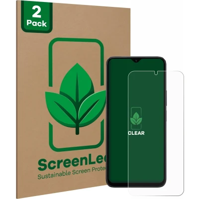 Afbeelding van ScreenLeaf Screenprotector voor Honor X5b Plus Duurzame schermbescherming Folie Beschermfolie transparant (2 Stuks)