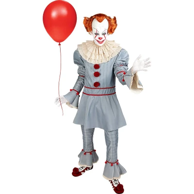 Afbeelding van FUNIDELIA Pennywise Kostuum IT: Chapter 2 voor mannen Maat: S