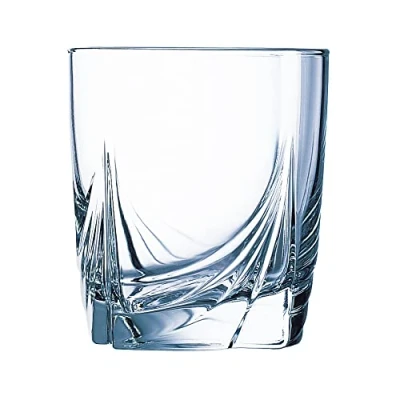 Afbeelding van Dajar 6 lage drinkglazen Ascot 300 ml Luminarc, glas, transparant, stuks (1 stuk), 33768