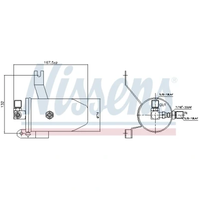 Afbeelding van Nissens Airco droger/filter 95202