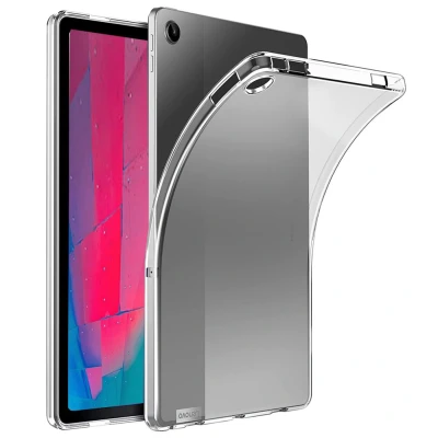 Afbeelding van Lenovo Tab M10 Plus (3rd gen) Hoes Softcase Backcover Tablet Softcase,Backcover Transparant Siliconen En TPU (zacht) Hoezen