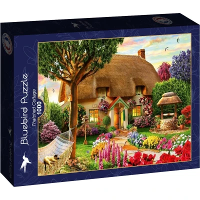 Afbeelding van Bluebird Puzzle Thatched Cottage 1000 Teile.
