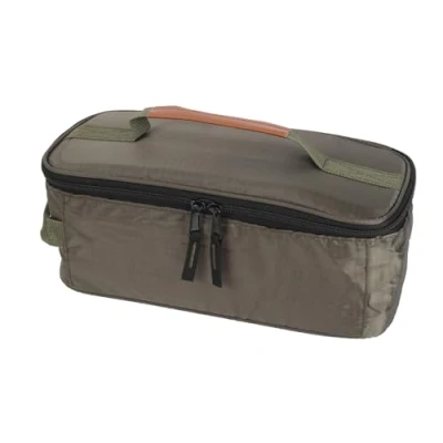 Afbeelding van MiOYOOW Camp Keukengerei Organizer Bag, Draagbare Camping Kookgerei Opbergzakje Waterdichte Grill Accessoire Draagtas met Opknoping Loop voor Wandelen Barbecue, legergroen, Klassiek