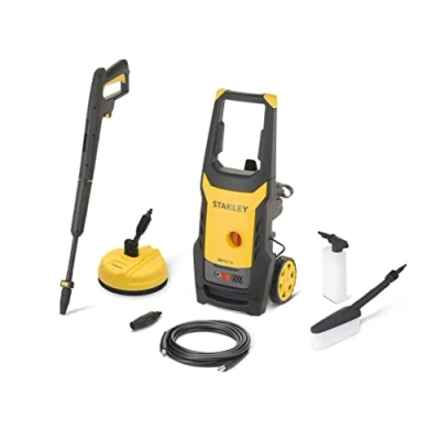 Afbeelding van Stanley 14139 Hogedrukreiniger, universele motor met mini erf en vaste borstel, 1400 W