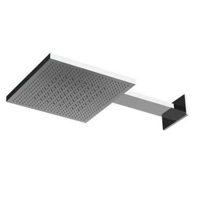Afbeelding van SB Square 316 Emotion Dual Regendouche geborsteld PVD messing 1208956758
