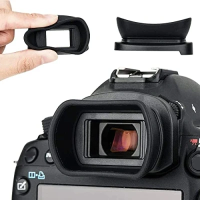 Afbeelding van KIWIFOTOS Oogschelp oculair voor Canon EOS 5D Mark IV, III, 5DS, 5DS R, 1D X II, X, 1Ds 7D zoeker vervangt Eg Eye Cup
