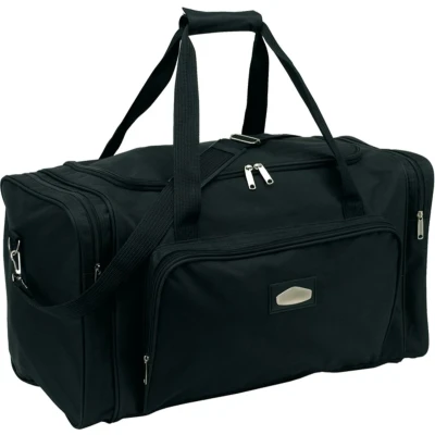 Afbeelding van Reistas/weekendtas/sporttas model Laser 58 x 28 33 cm 4 vakken zwart Reistas (volwassen)