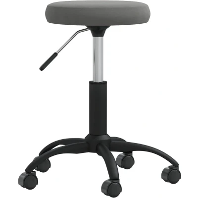 Afbeelding van VidaXL Massagekruk fluweel donkergrijs