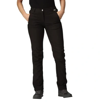 Afbeelding van Broek Regatta Geo Softshell Trousers II Black Regular Maat 42
