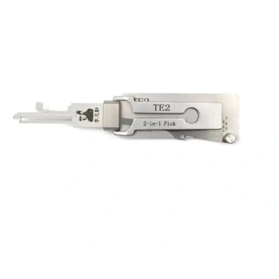Afbeelding van LiShi TE2 2 in 1 Lock Pick en Decoder voor Gainsborough TESA Sloten, Home Deur Civil Picking Key Reader, Professionele Slotenmaker Tool