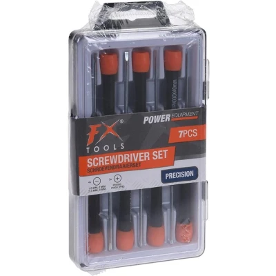 Afbeelding van FX Tools Precisie Schroevendraaierset 7 delig