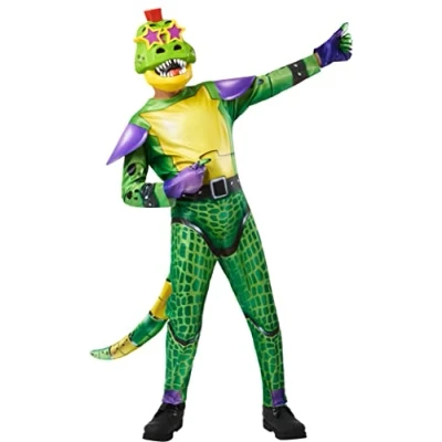 Afbeelding van Montgomery Gator Five Nights At Freddys kinder kostuum maat 10 12 jaar