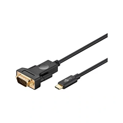 Afbeelding van Goobay VGA USB Type C (1.80 m, 3.1), kabel