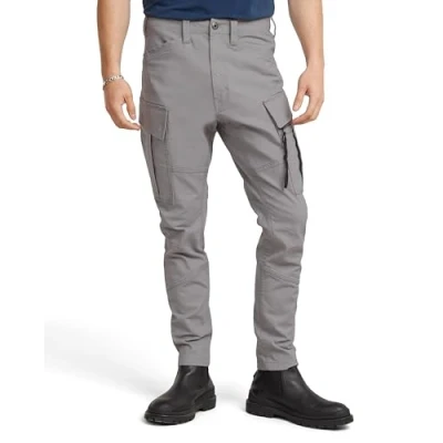 Afbeelding van G Star RAW 3D skinny cargobroek met ritssluiting 2.0, grijs (Sharkskin D24307 d504 g677), 36W x 30L