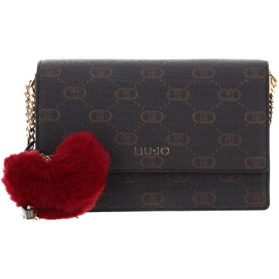 Afbeelding van LIU JO Crossbody Schoudertas, Dames, Maat: One Size, Mocha