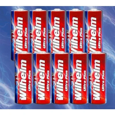 Afbeelding van 10 x A23 12V Wilhelm alkaline batterijen MN21 V23GA 23A L1028 12 Volt 55 mAh