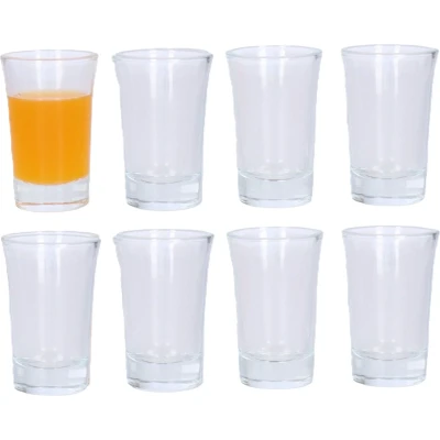 Afbeelding van Party shotjes glazen 5 cl 12 stuks Shotglazen