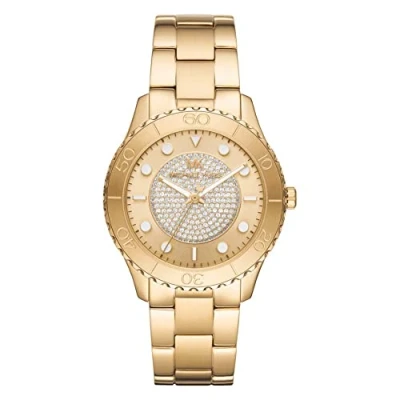 Afbeelding van Michael Kors MK6911 Runway horloge Horloges Goudkleur