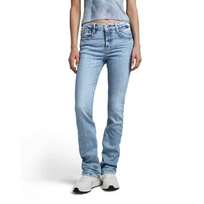 Afbeelding van G STAR RAW Noxer bootcut jeans voor dames, Blauw (Faded Niagara D316 d893), 25W x 32L
