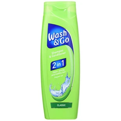 Afbeelding van Wash &amp; Go Wash&amp;Go Shamp 2In1 Classic 400ml